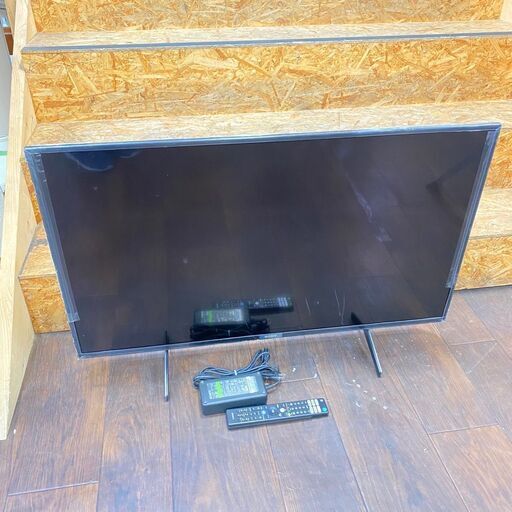 ジ372/ SONY ソニー BRAVIA KJ-43X8000H 43V型 4K 液晶テレビ 2021年製 家電 リモコン付き
