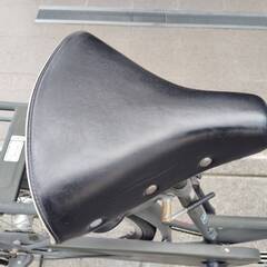 【中古】ブリヂストン　ステップクルーズ　軽快車　カーキ　３段変速　26型の画像