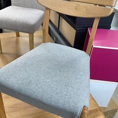 リサイクルショップどりーむ荒田店　No4436 二人かけダイニングセット　椅子二脚付き　ニトリ　シンプルで使いやすい♪の画像