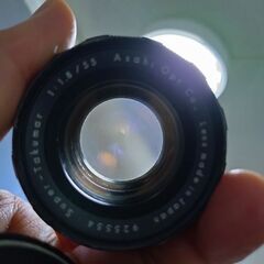 優良品　希少な前期型　PENTAX Super-TAKUMAR 55mm F1.8　分解清掃済みの画像