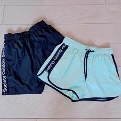 H&M メンズ　水着　パンツ　2枚まとめ売りの画像