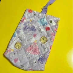 No.E7 学用品　シューズバッグ　靴袋　宝石　ドレス　キルティングの画像