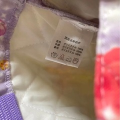 No.E7 学用品　シューズバッグ　靴袋　宝石　ドレス　キルティングの画像