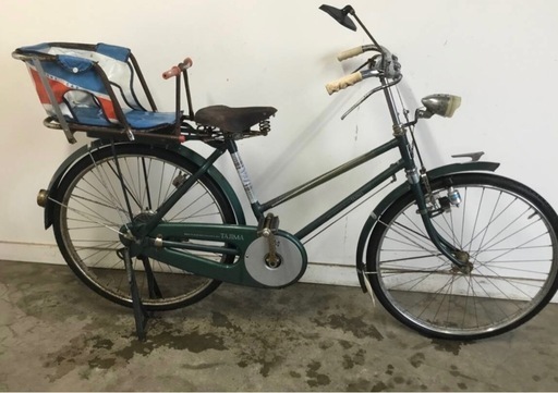 A-74 △ v 岐阜発/ 昭和レトロ/ HIKARICYCLE/ TAJIMA/ 自転車/ ロードブレーキ/ 革サドル/ 26インチ/ 走行確認/ 現状品/ 管05k/ R7.6/24 △