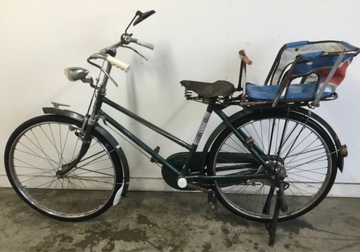 A-74 △ v 岐阜発/ 昭和レトロ/ HIKARICYCLE/ TAJIMA/ 自転車/ ロードブレーキ/ 革サドル/ 26インチ/ 走行確認/ 現状品/ 管05k/ R7.6/24 △