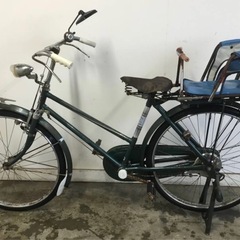 A-74 △ v 岐阜発/ 昭和レトロ/ HIKARICYCLE/ TAJIMA/ 自転車/ ロードブレーキ/ 革サドル/ 26インチ/ 走行確認/ 現状品/ 管05k/ R7.6/24 △の画像