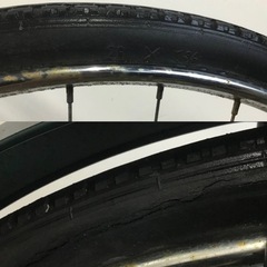 A-74 △ v 岐阜発/ 昭和レトロ/ HIKARICYCLE/ TAJIMA/ 自転車/ ロードブレーキ/ 革サドル/ 26インチ/ 走行確認/ 現状品/ 管05k/ R7.6/24 △の画像