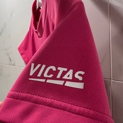 VICTAS ピンク Tシャツ　140cmの画像