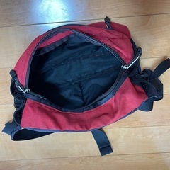 THE NORTH FACE ノースフェイス　ウエストバッグ（レッド）の画像