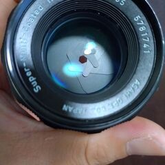 優良品　PENTAX smc TAKUMAR 55mm F1.8　分解清掃済みの画像