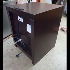 札幌お引き取り限定◆家具◆一生紀◆ナイトテーブル/2口コンセント◆ROIS-2 34◆W34 D35 H45の画像