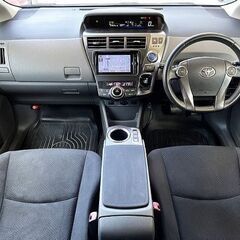 トヨタ プリウスα Sチューンブラック　総額125万円　走行距離8.7万キロ　自社ローン 信用回復ローンの画像
