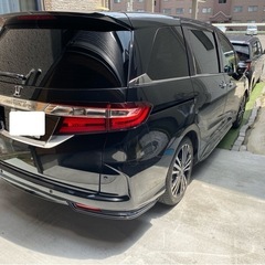 H26 オデッセイ アブソルートEX 7人乗り 本革シートの画像
