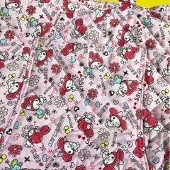 No.E10 学用品　スクールバッグ　トートバッグ　マイメロ　キルティングの画像