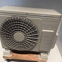 206　HITACHI　2022年製エアコン　6～8畳用　整備済みの画像