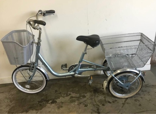 A-75 △ 岐阜発/ BRIDESTONE/ ブリジストン/ WAGON/ 大人用三輪自転車/ スイング付き/ 変速なし/ 走行確認/ 現状品/ 管08s/ R7.1/31 △