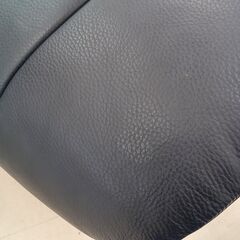 リユースのサカイ栃木店★ジモティ割あり★  オットマン ブラウン×ダークブルー W52×D44×H41 クリーニング済み TC10374の画像