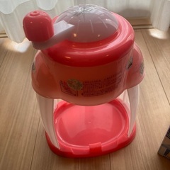 手動かき氷器・ピンク（製氷カップなし）の画像