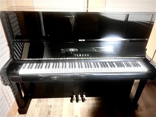 ヤマハピアノUX-1  黒艶　　リニューアル