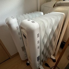 オイルヒーター・アイリスオーヤマ2個の画像