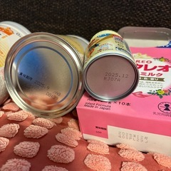 ボンラクト　ほほえみらくらくミルク　アイクレオ　すこやかM1の画像