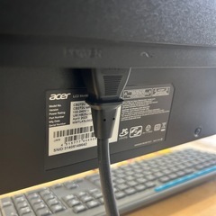 27インチモニターの画像