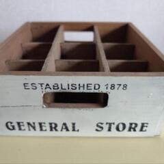 woodbox　ジュースボックス　アンティーク調の画像