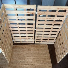 シングル　すのこの画像