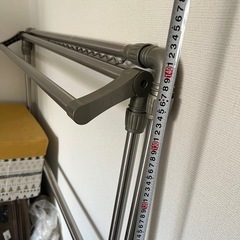 折りたたみ可能　洗濯物干しの画像
