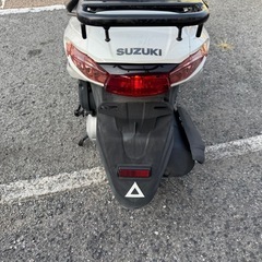 99 SUZUKI スズキ アドレス125 DT11A 実動確認済 27317km グリップヒーター付 シート新品張り替え  の画像
