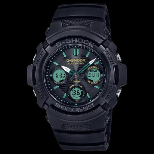 【未使用品】CASIO G-SHOCK AWG-M100F-1CJR ファイアパッケージ マルチバンド6 カシオ Gショック 腕時計 電波時計 Y2119