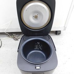 【恵庭】NITORI　ニトリ　マイコン炊飯ジャー　BN201BK　2022年製　0.54L　3合炊き　中古品　PayPay支払いOK！の画像