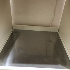★リユースのサカイ幸手店★SJ10255★ジモティ割あり★ フナモコ レンジ台 ベージュ W48×D48×H105 クリーニング済み の画像
