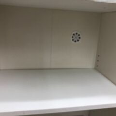 ★リユースのサカイ幸手店★SJ10256★ジモティ割あり★ NITORI 食器棚 白 W59×D39×H181 クリーニング済み の画像