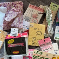 手芸用品 詰め合わせの画像