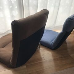 座椅子 2台の画像
