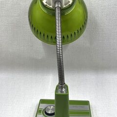 【B187】昭和レトロ/小泉産業/ジュミネ/スタンドライト/グリーン/ダイアル/調光/白熱灯/動作確認済みの画像