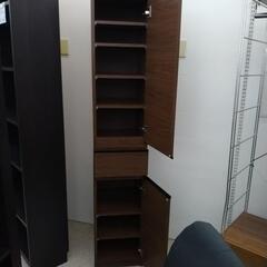 リユースのサカイ東金店　収納棚こげ茶　TJ14165の画像