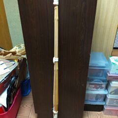 ずっと机の横にあった　息子が高校のとき授業で使った竹刀　の画像