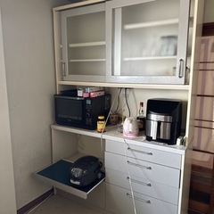 レンジ台 食器棚 の画像