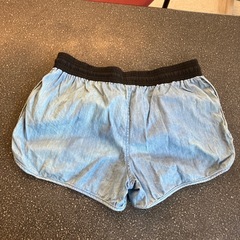 K2508-302 FOREVER21 ショーツ シャンブレー サイズ:M  毛玉有りの画像