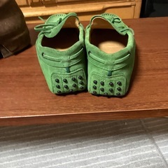 トッズ TOD'S スエード ゴンミーニ ドライビングシューズ 26cmの画像