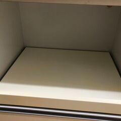 ★リユースのサカイ幸手店★SJ10258★ジモティ割あり★  食器棚 白 W117×D45×H187 クリーニング済み の画像