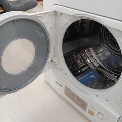 【ドリーム尾浜店】6kg洗濯機　Panasonic　NH-D603　2024年製　WH　※乾燥機になります　※キズあり　 高さ(H)68cm× 幅(W)63cm× 奥行(D)45cmの画像