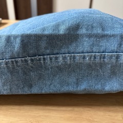 デニムショルダーパック新品未使用の画像