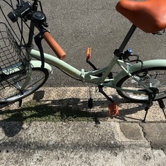 20型　折りたたみ自転車の画像