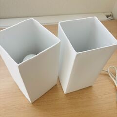 【美品】テーブルランプ2個セットの画像
