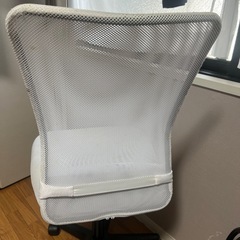 ローラー付き　事務用チェアの画像