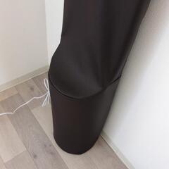 抱き枕　合皮　ダークブラウンの画像