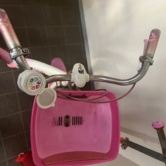 受け渡し予定の方が決まりました。ディズニープリンセス　子ども用16インチ自転車・ヘルメット・キックボードの画像